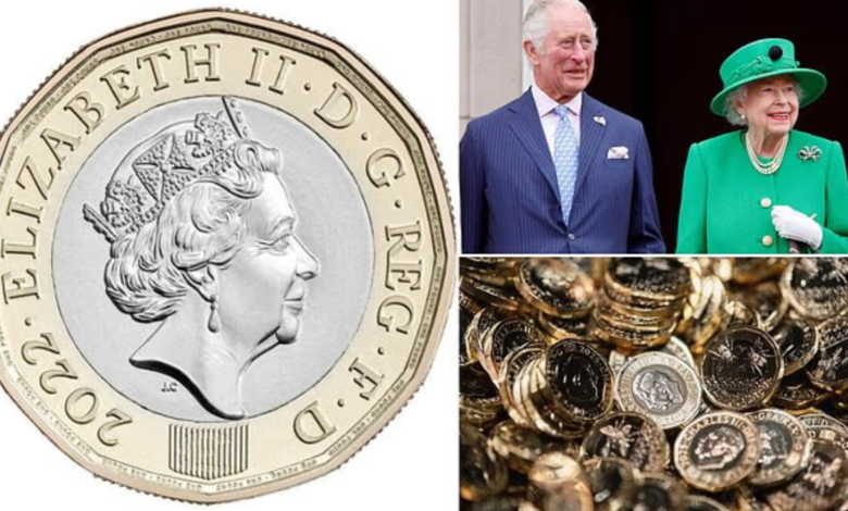 Rare Queen Elizabeth II 1 Coins