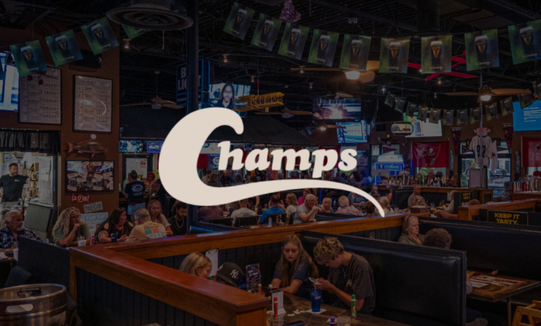 Champs Sports Bar & Grill Menu